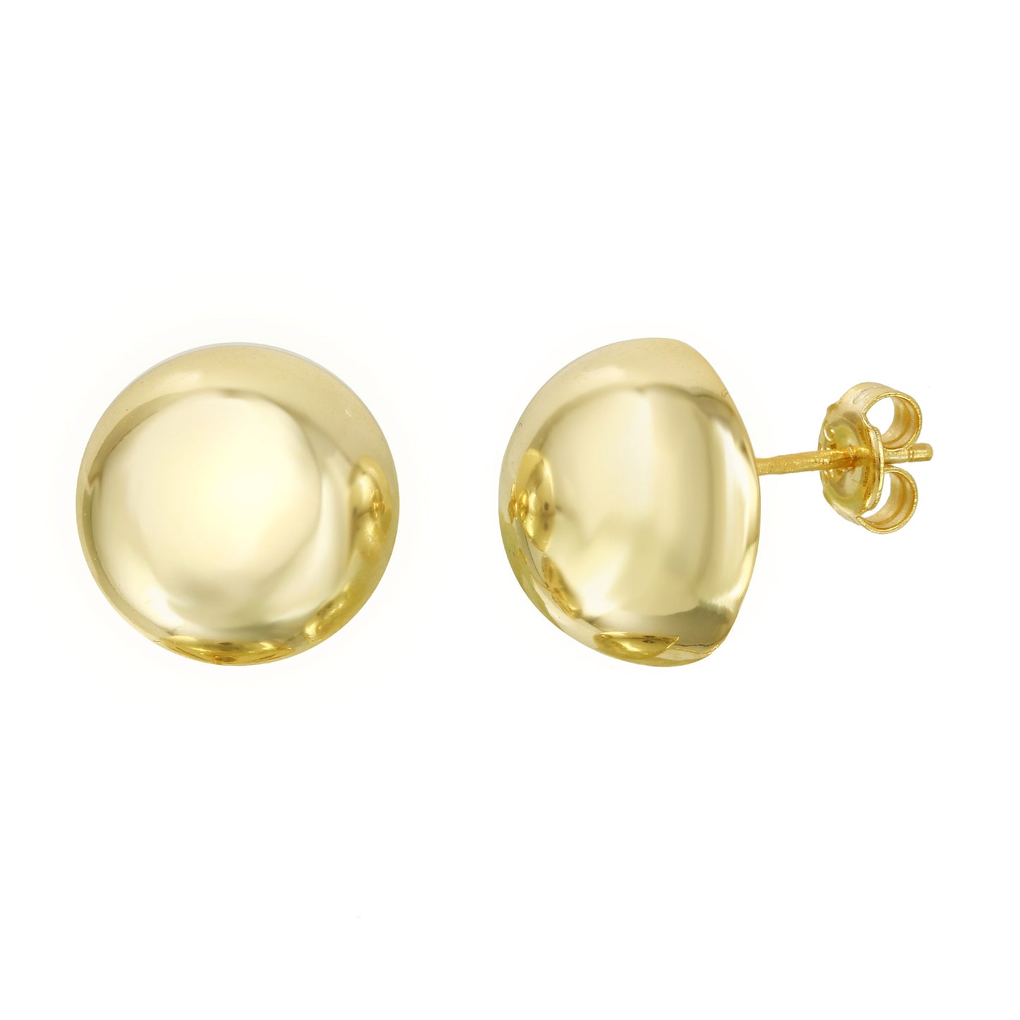 Solid Ball Stud Earrings