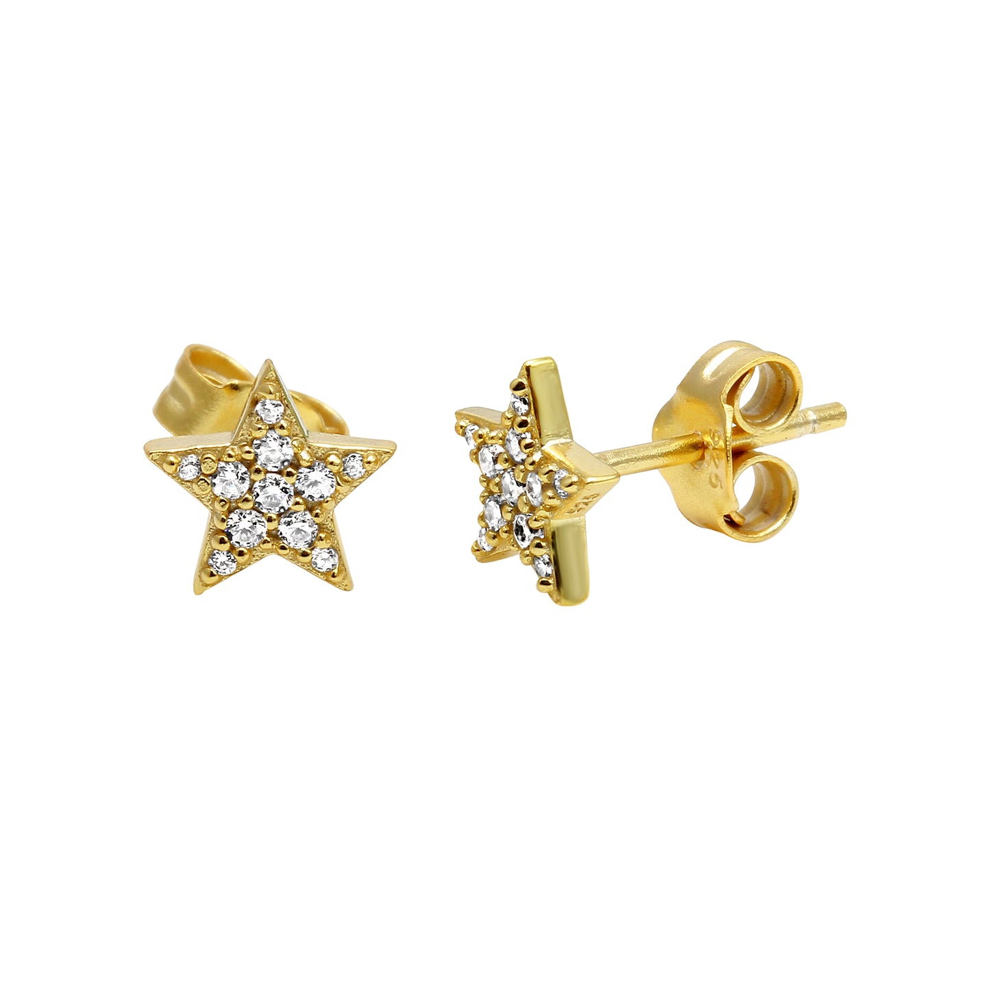 CZ Star Stud Earring