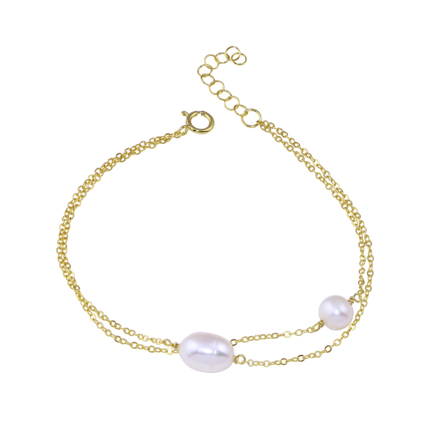 Double Pearl Bracelet