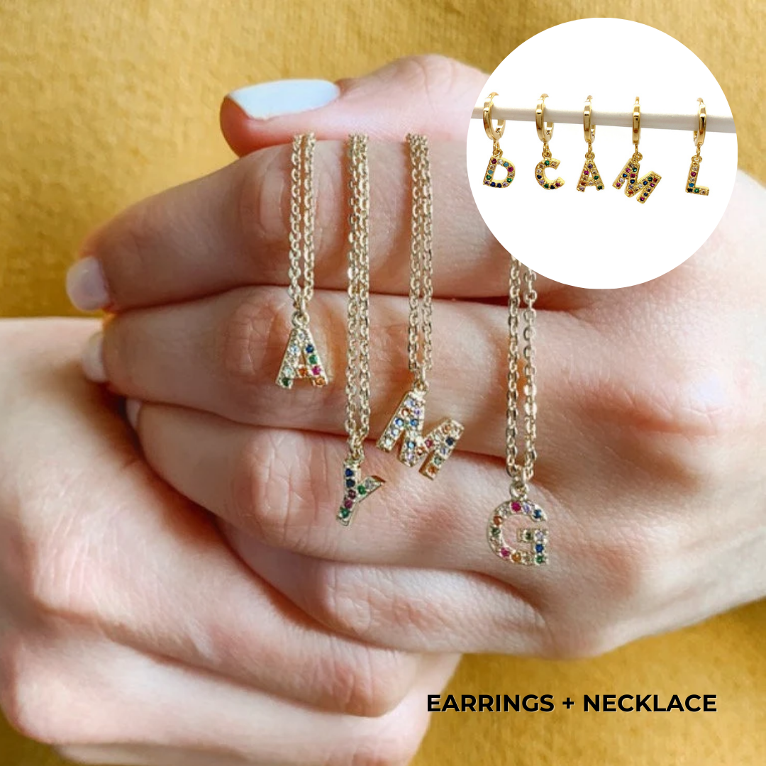 Custom Combo Set Necklace and Earrings #6