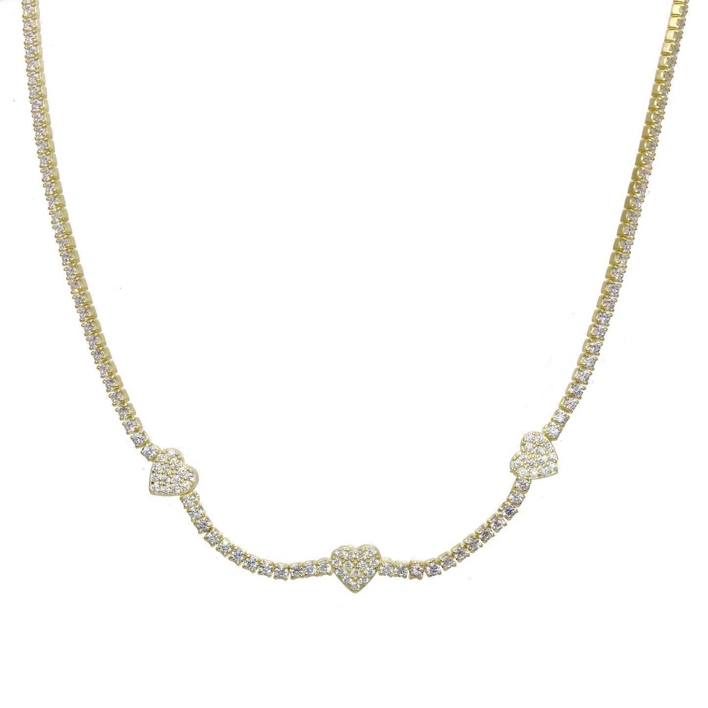 Amour Tennis Necklace