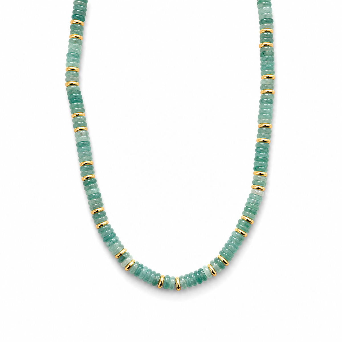Aquamarine Pukka Necklace