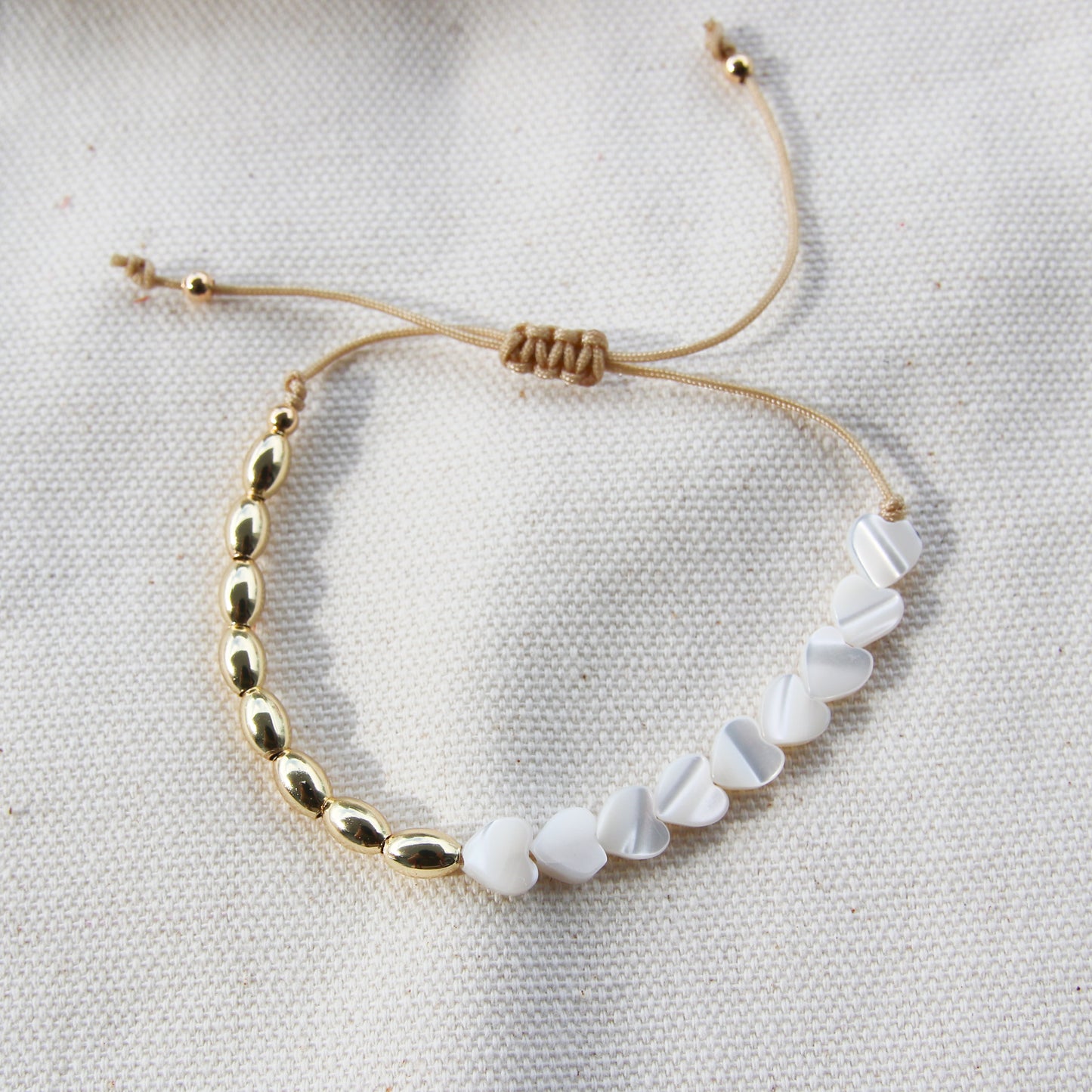 Mix Heart & Ball Bracelet