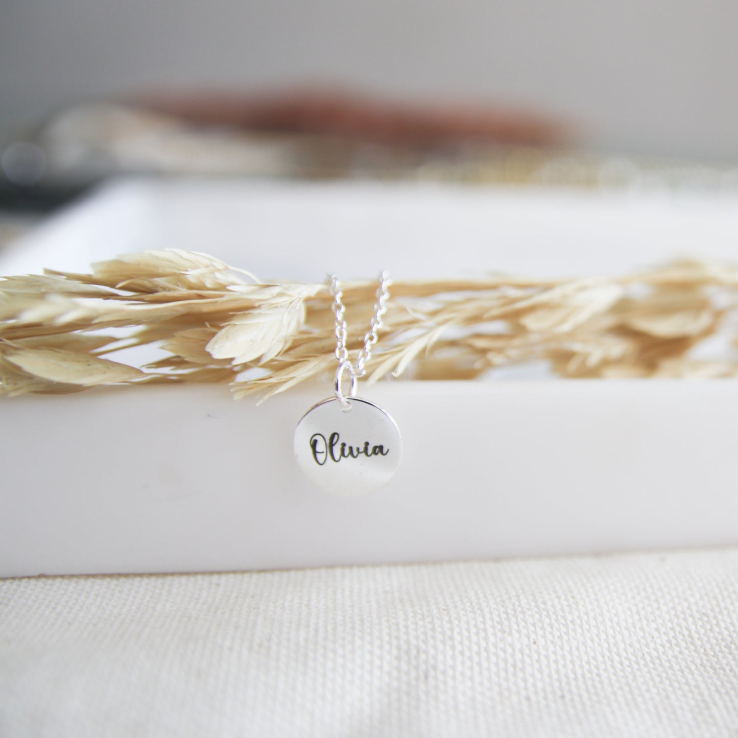 Custom Coin Engraved Necklace