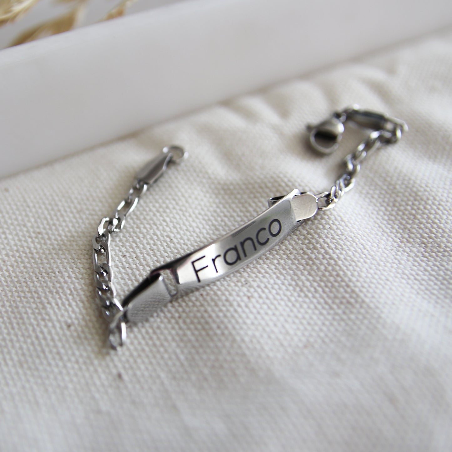 Baby Name Engraved Bracelet