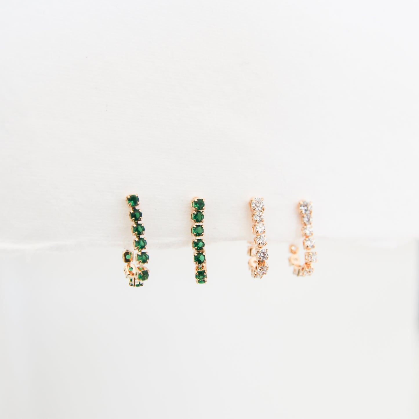 Tennis Dangle Stud Earring