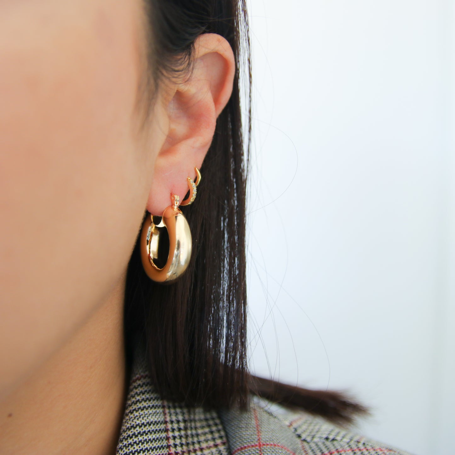 Lia Chunky Hoop Earring