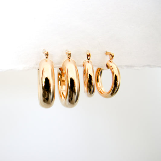 Lia Chunky Hoop Earring