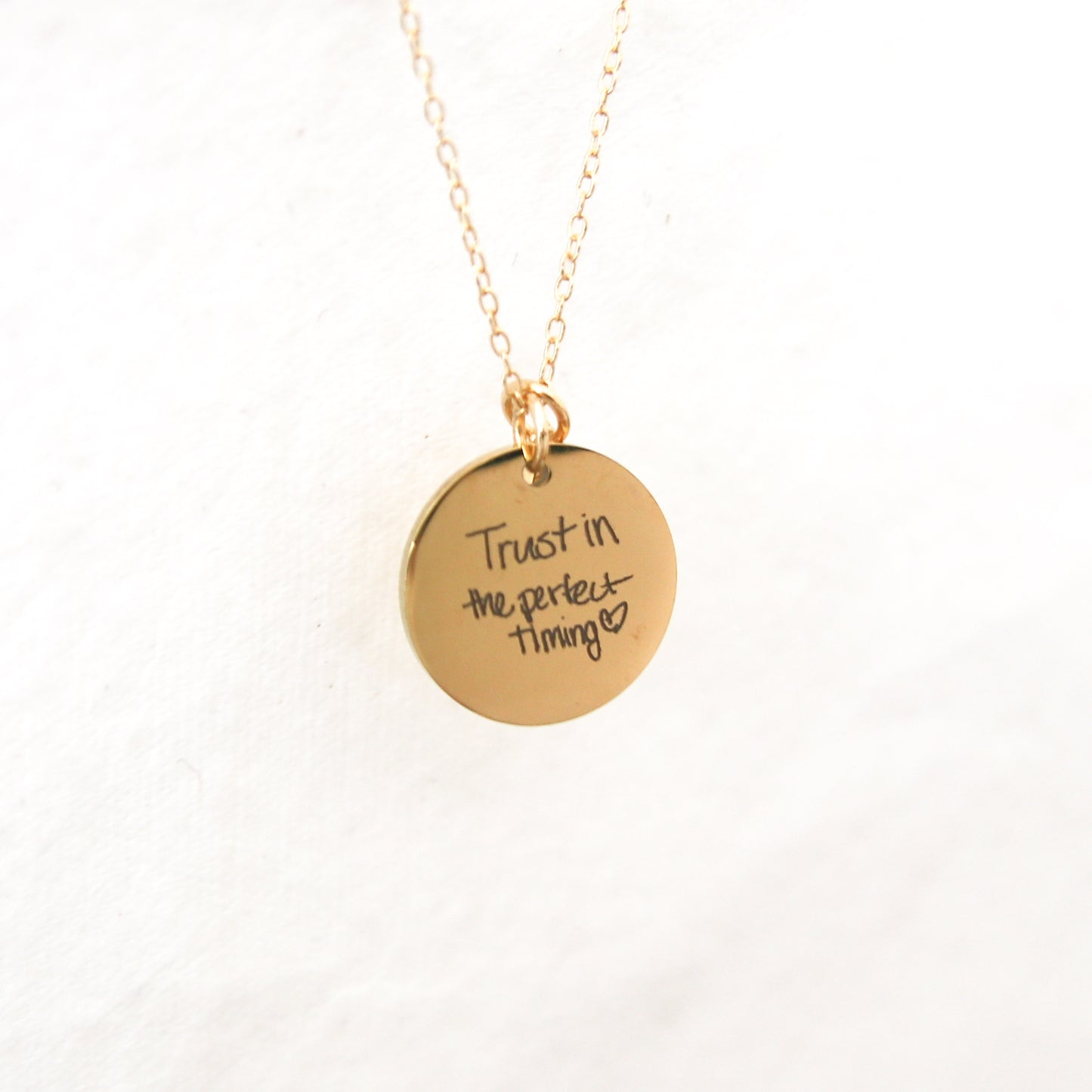 Handwritten Necklace