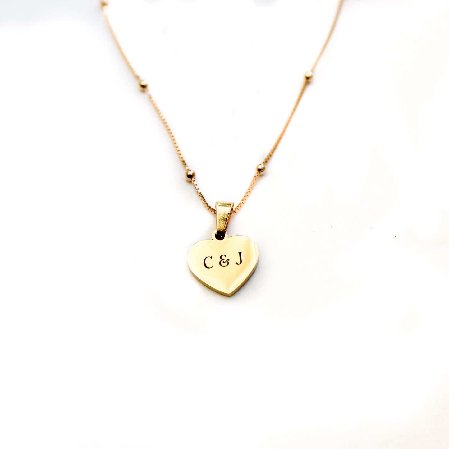 Custom Heart Necklace