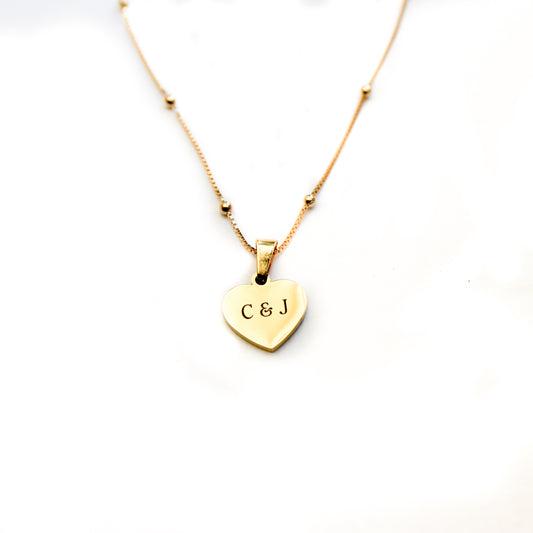 Custom Heart Necklace