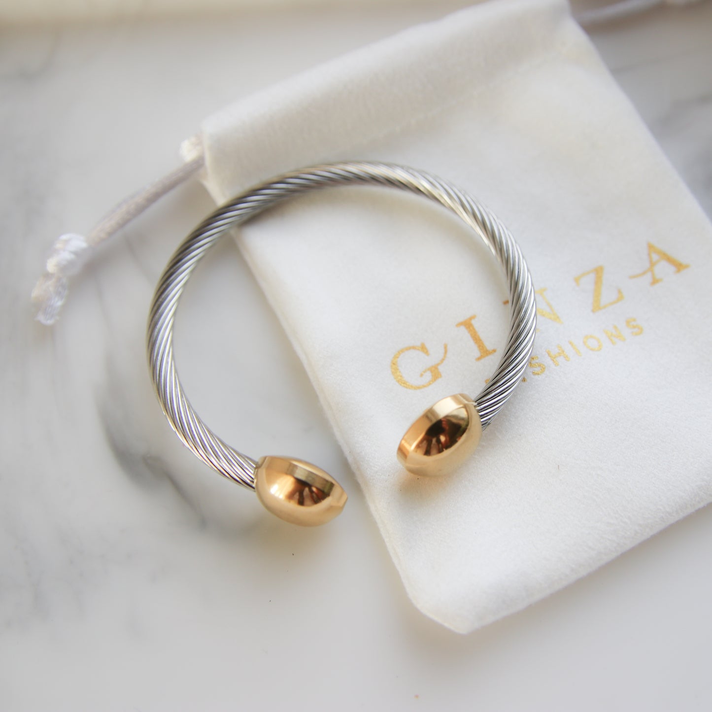 Ball Cable Bangle