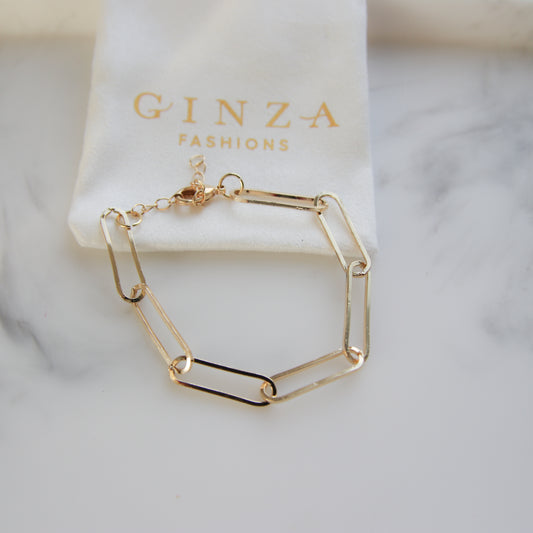 Large Paperclip Bracelet