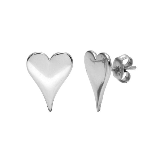 Heart Stud Earrings