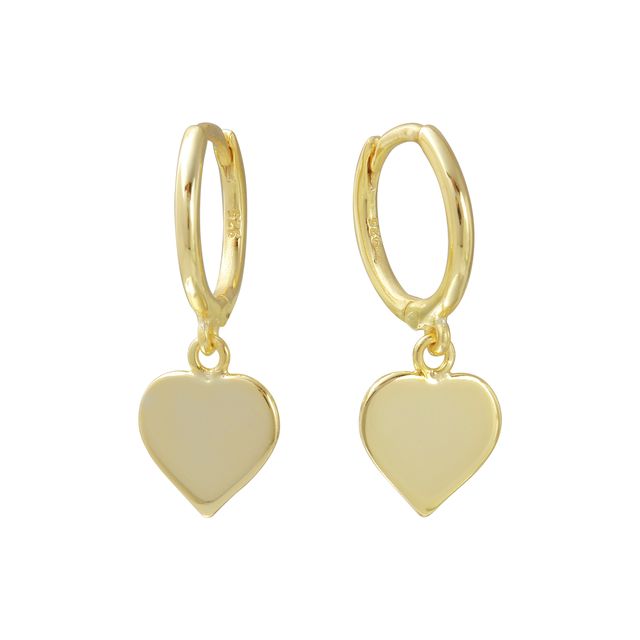 Heart Huggie Earring