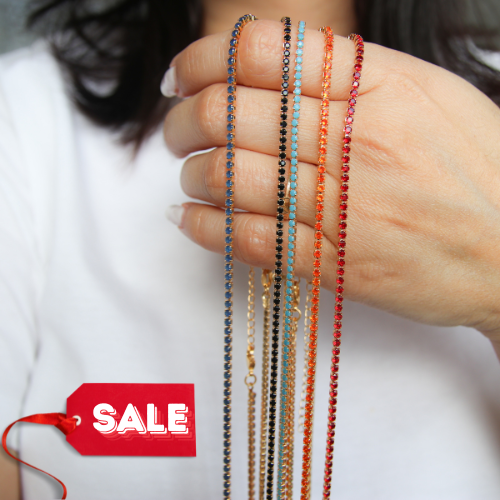 Dainty Tennis Necklace