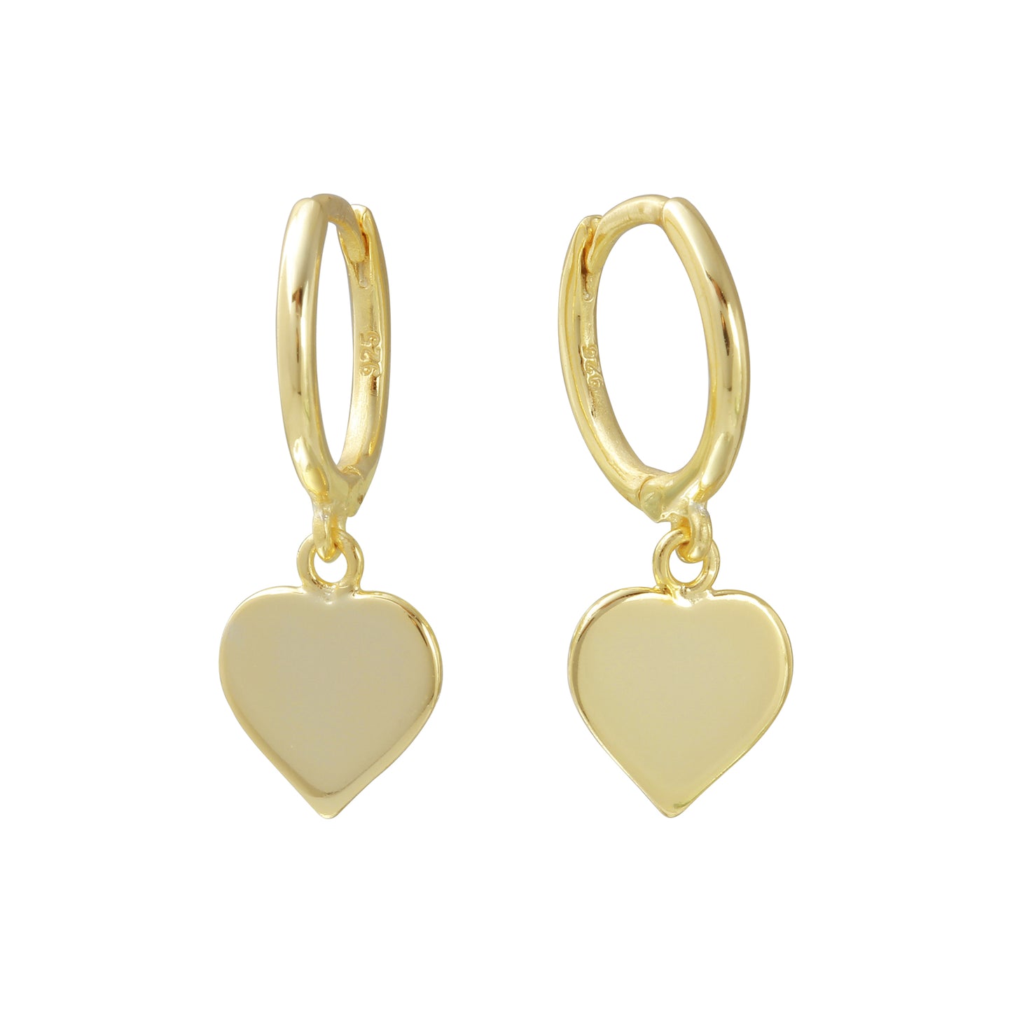 Heart Huggie Earring
