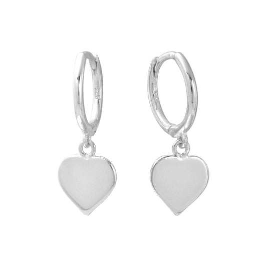 Heart Huggie Earring