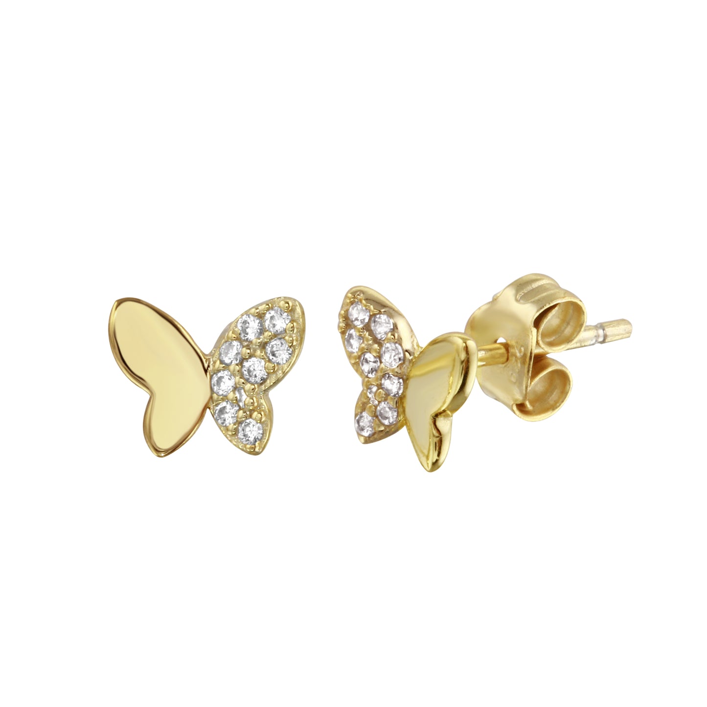 Tiny Butterfly Studs Earrings