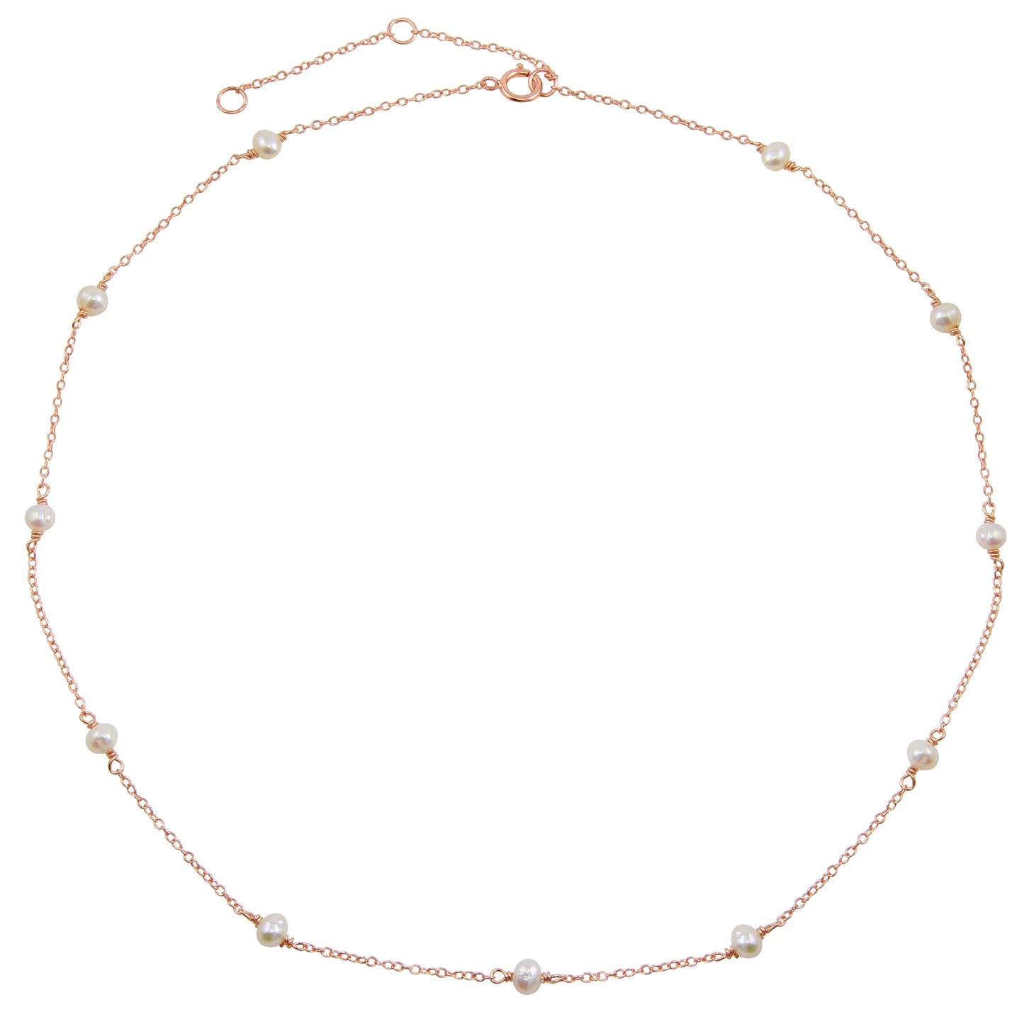Dainty Pearls Necklace