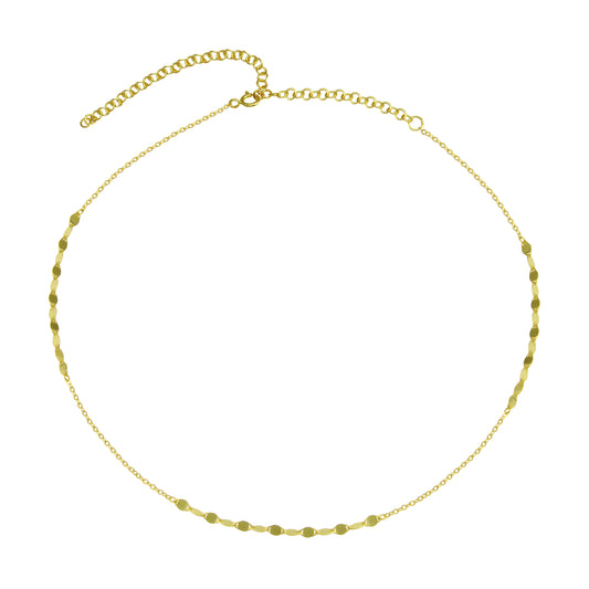 Singapore X Cable Chain Necklace