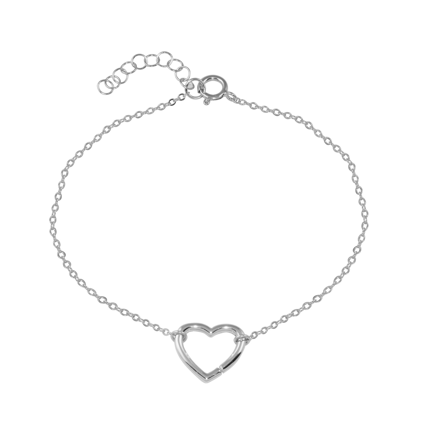 Open Heart Bracelet