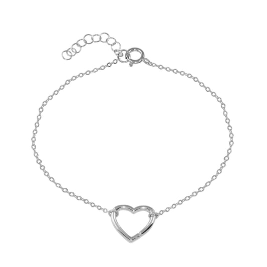 Open Heart Bracelet