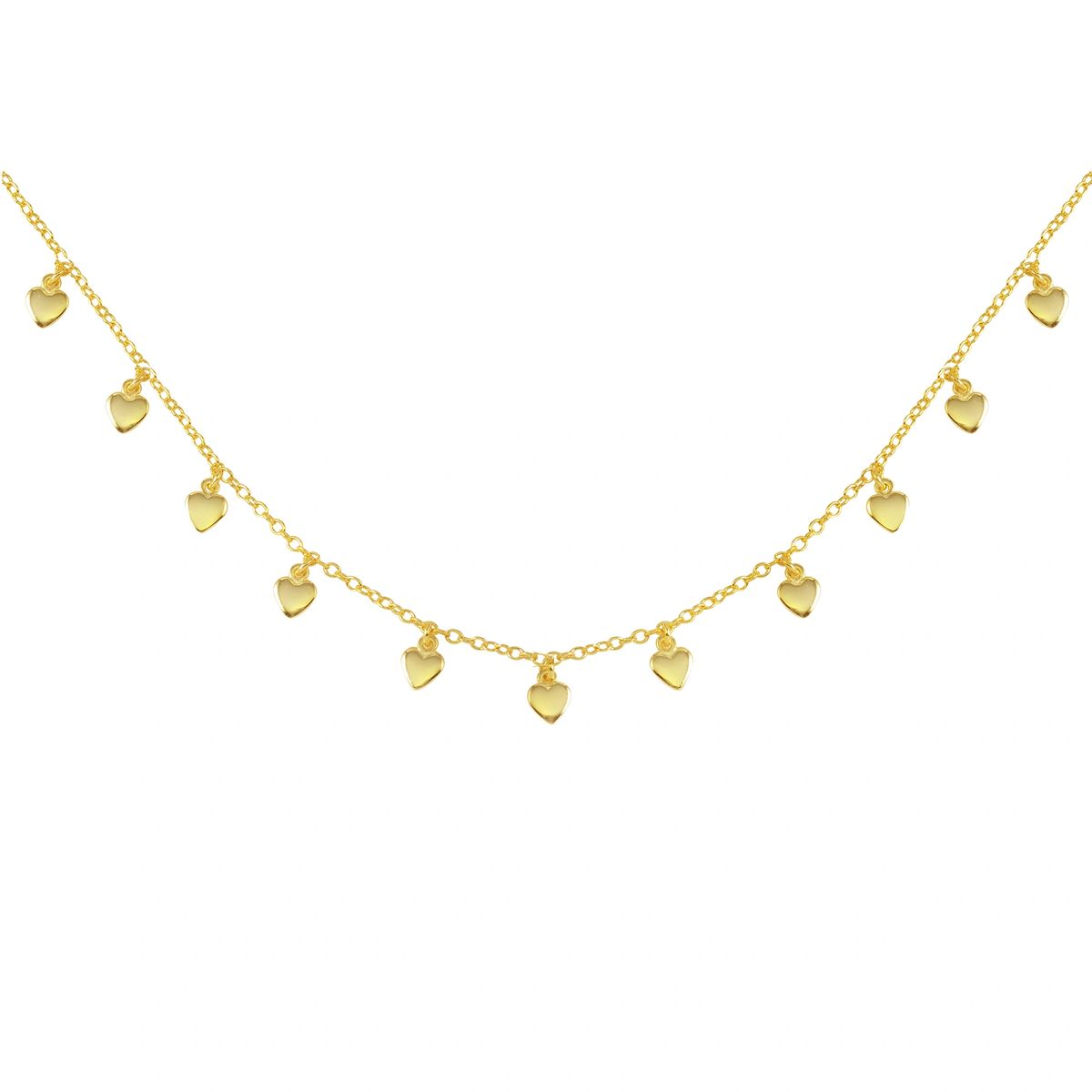 Hearts Choker Necklace