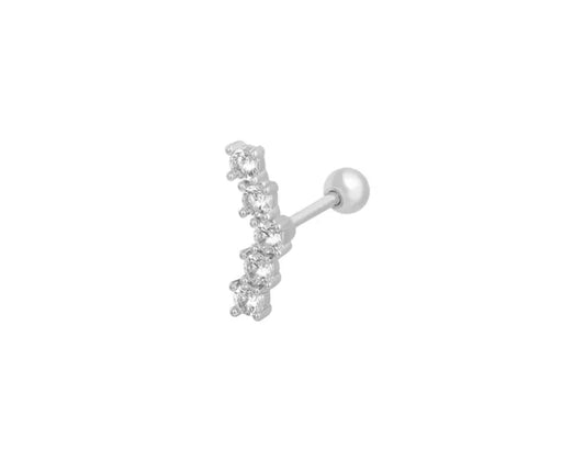 CZ Bar Piercing