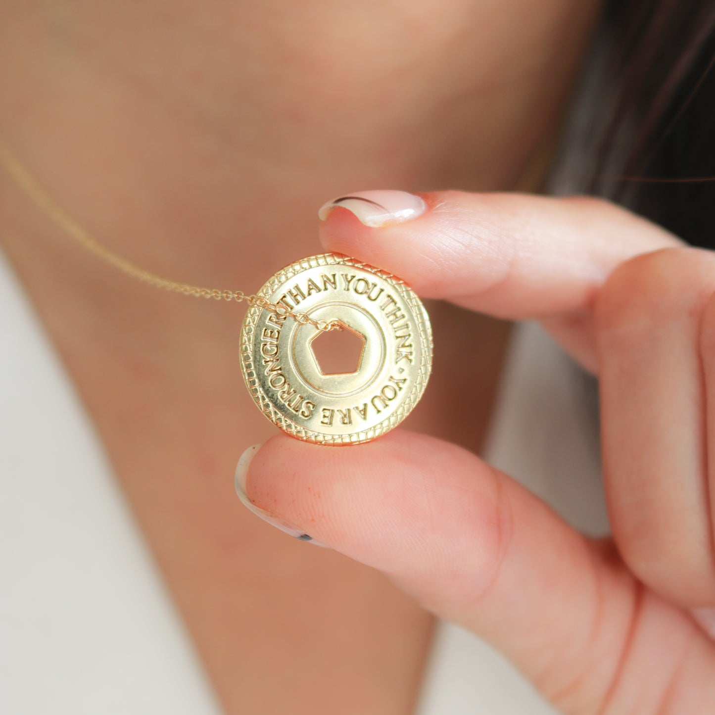 Be Brave - Be Strong Necklace