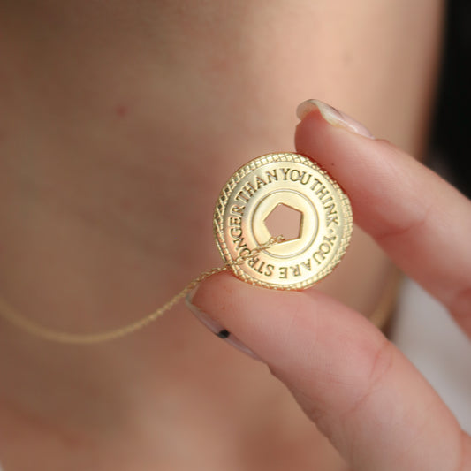 Be Brave - Be Strong Necklace