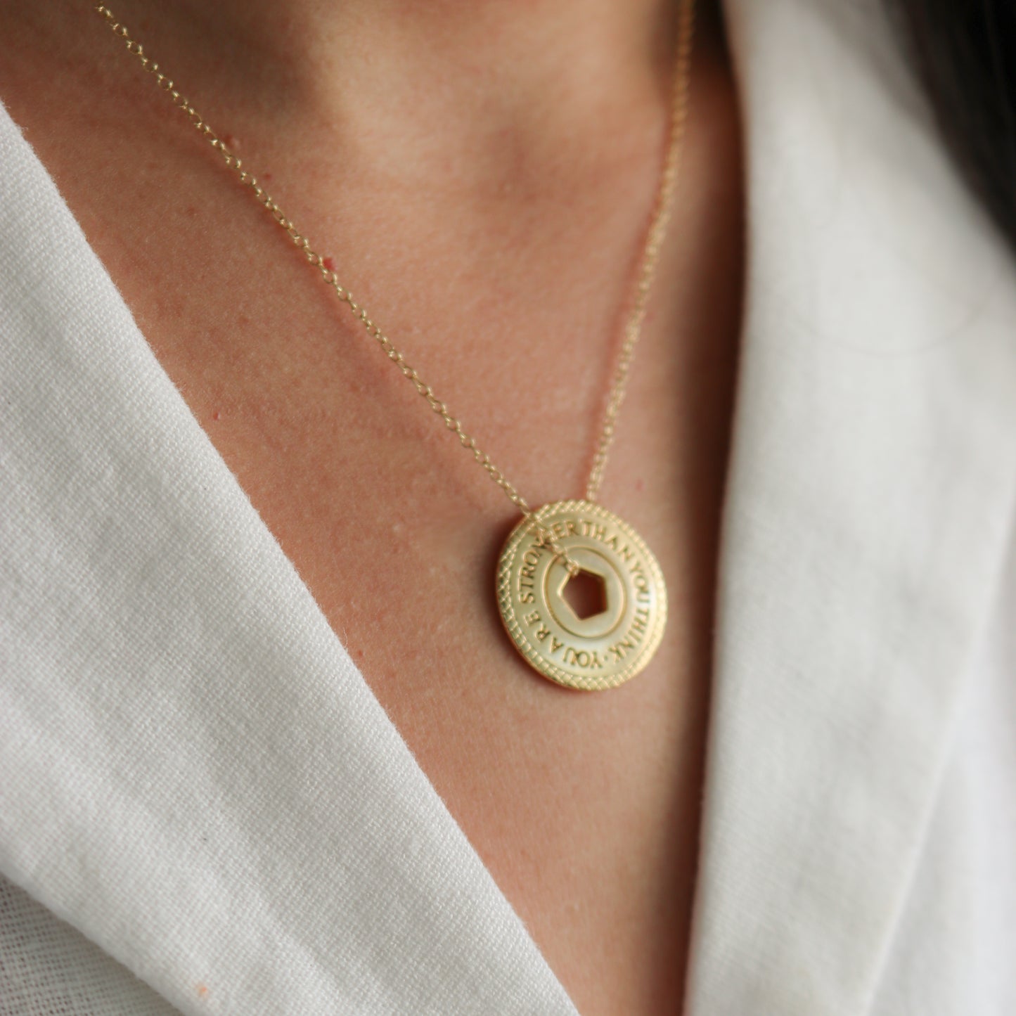 Be Brave - Be Strong Necklace