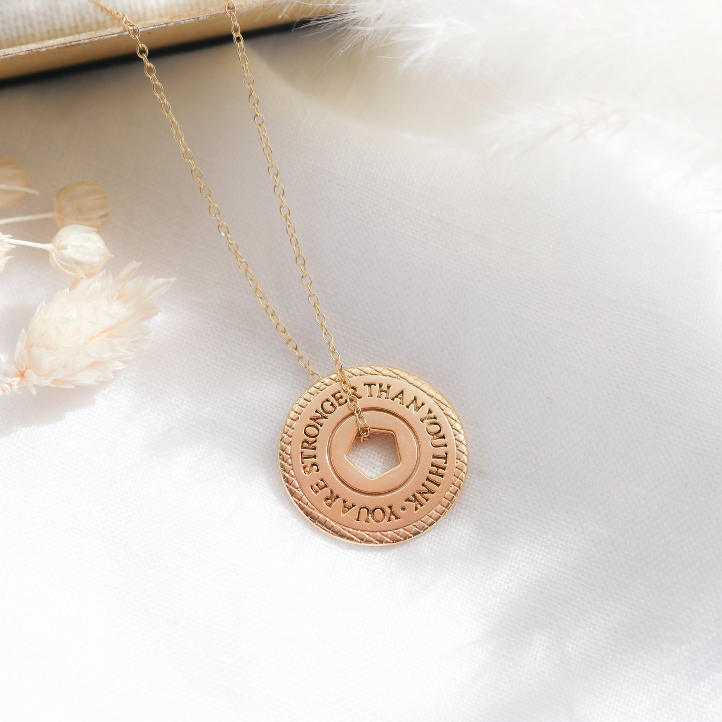 Be Brave - Be Strong Necklace