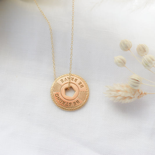 Be Brave - Be Strong Necklace