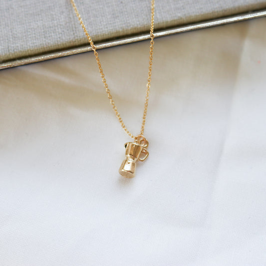 Little Coffee Maker (Greca) Necklace
