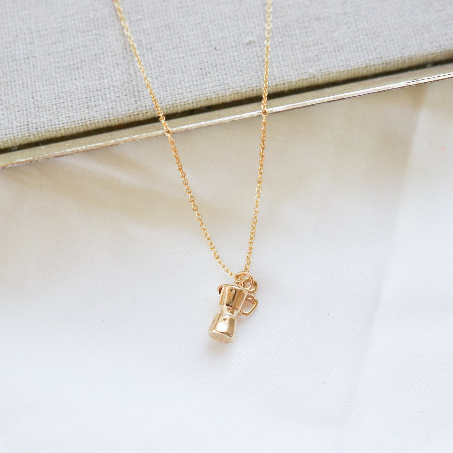 Little Coffee Maker (Greca) Necklace