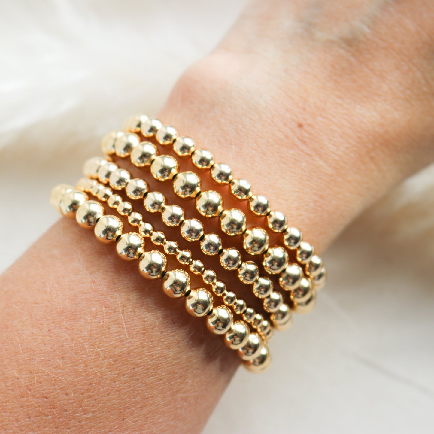 Beaded Ball Bracelet