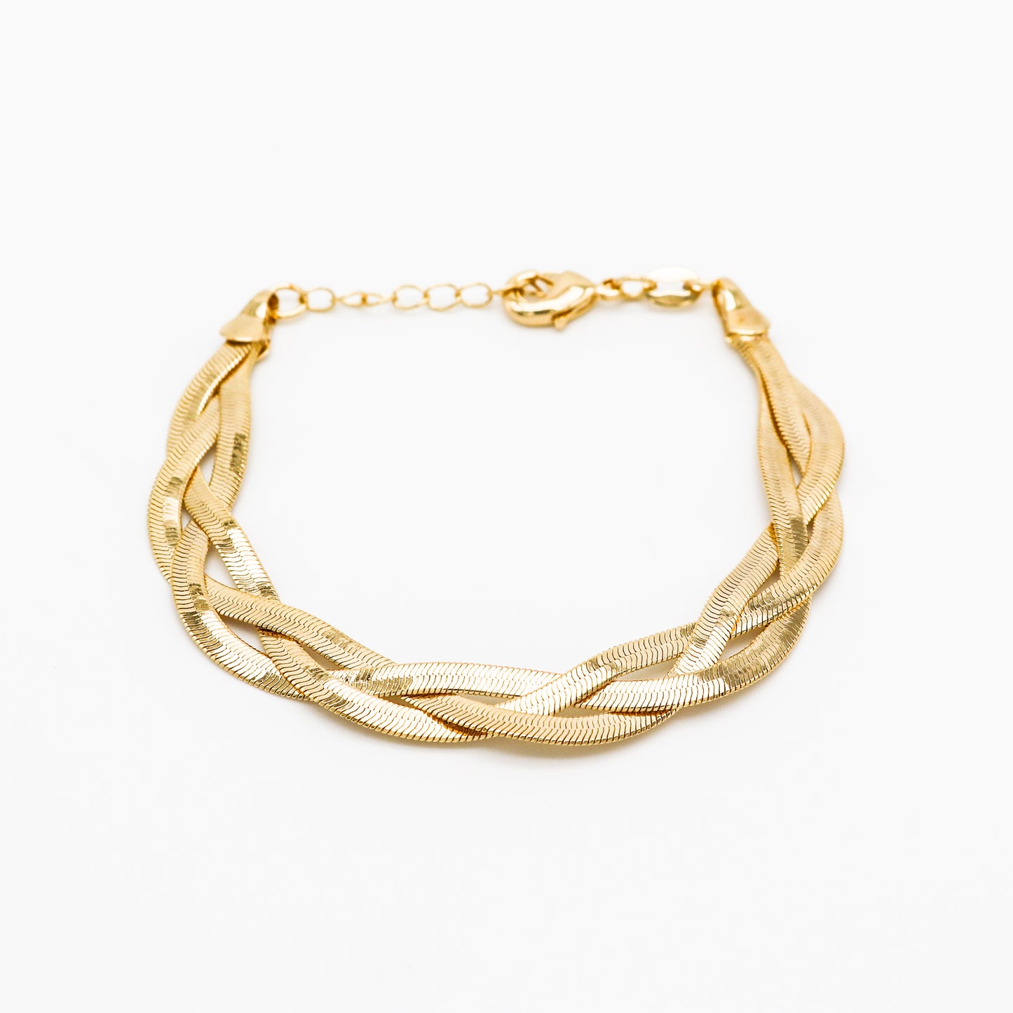 Triple Herringbone Bracelet