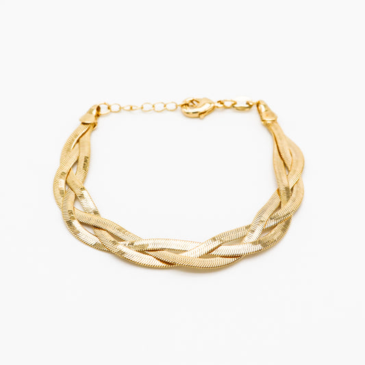 Triple Herringbone Bracelet