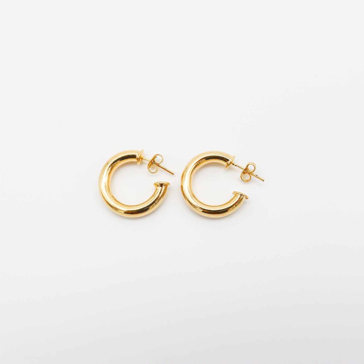 Chunky Tube Hoops Earring