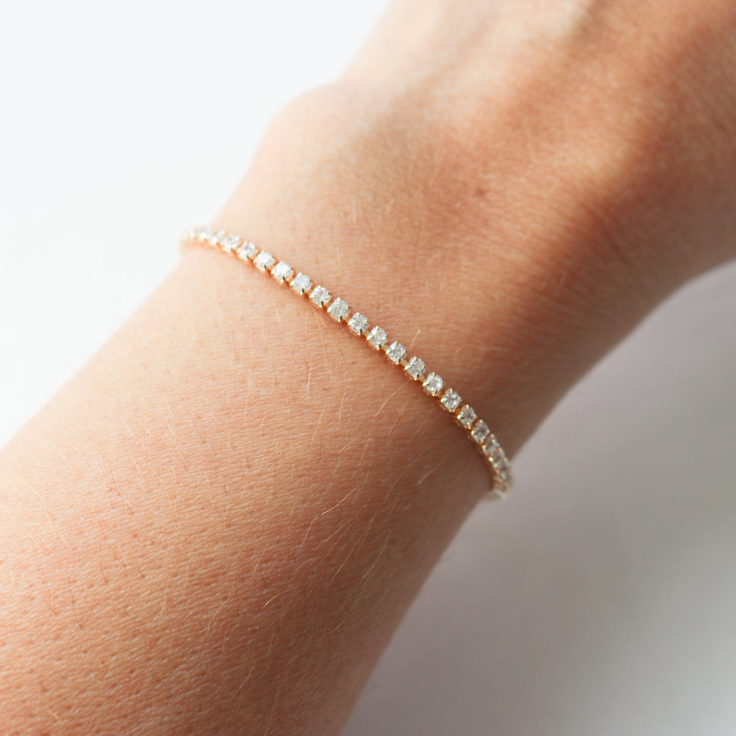 Classic Thin Tennis Bracelet