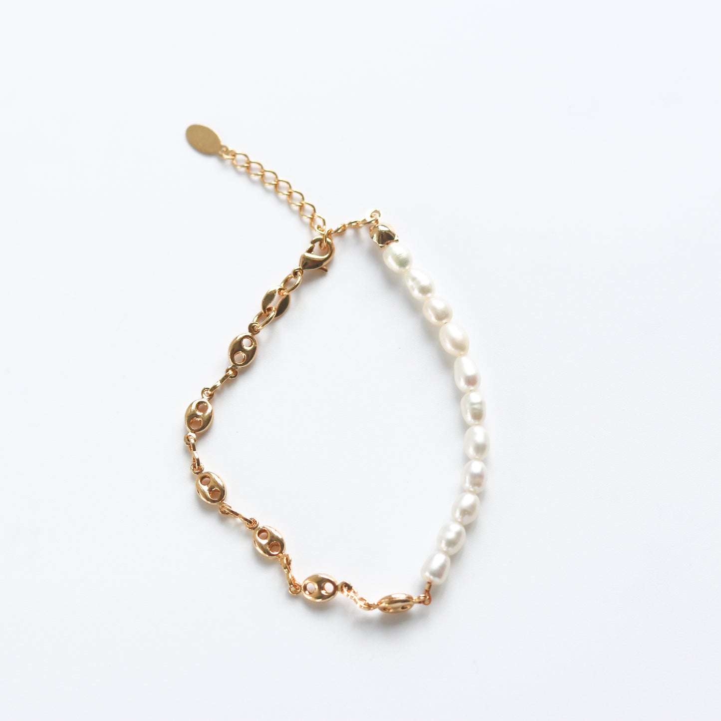 Mini Mariner X Freshwater Pearl Bracelet