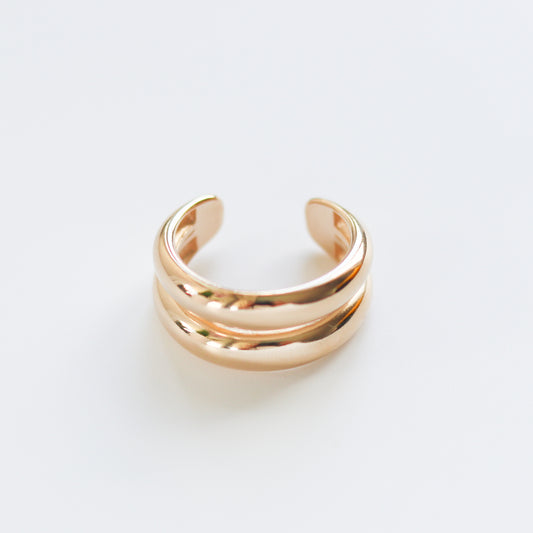 Double Dome Adjustable Ring