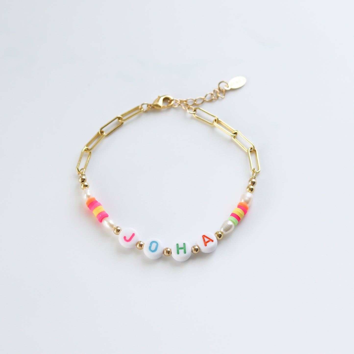Custom Summer Name Bracelet