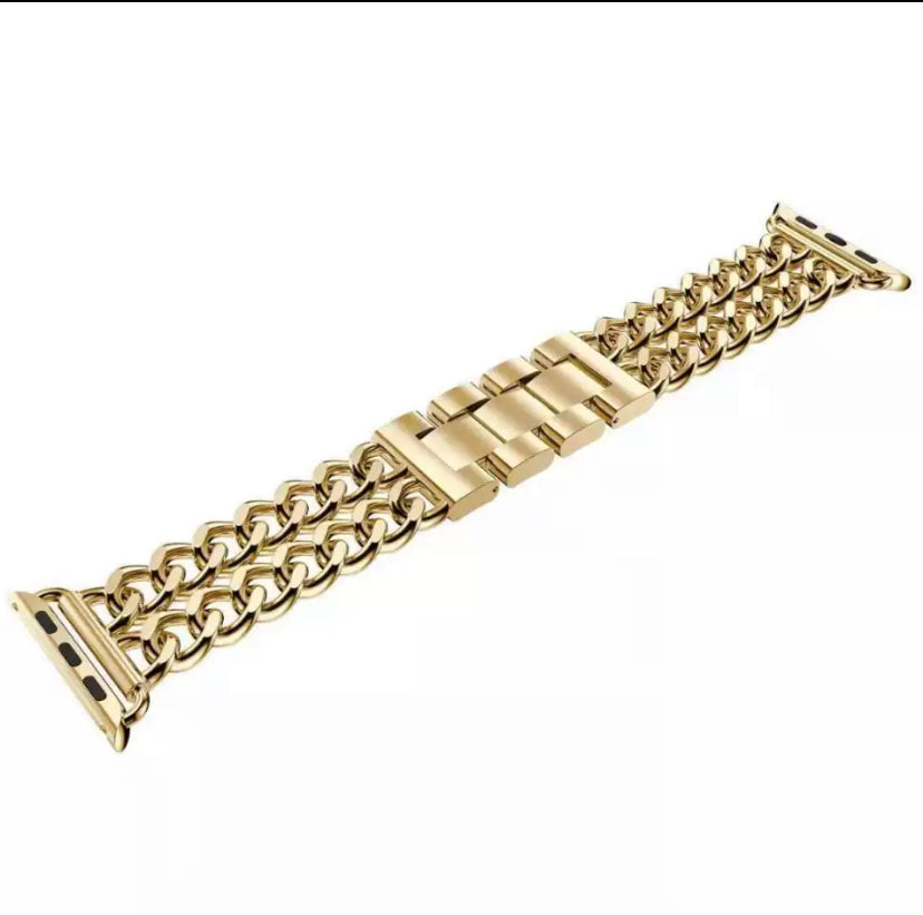 Doble Cuban Apple Watch Band