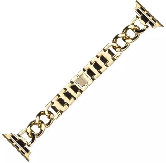 Cuban Flat Apple Watch Band