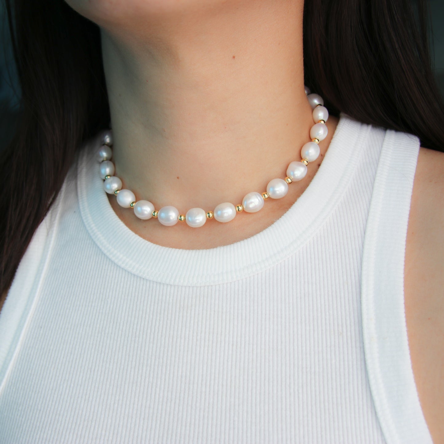 Pearl Choker Necklace