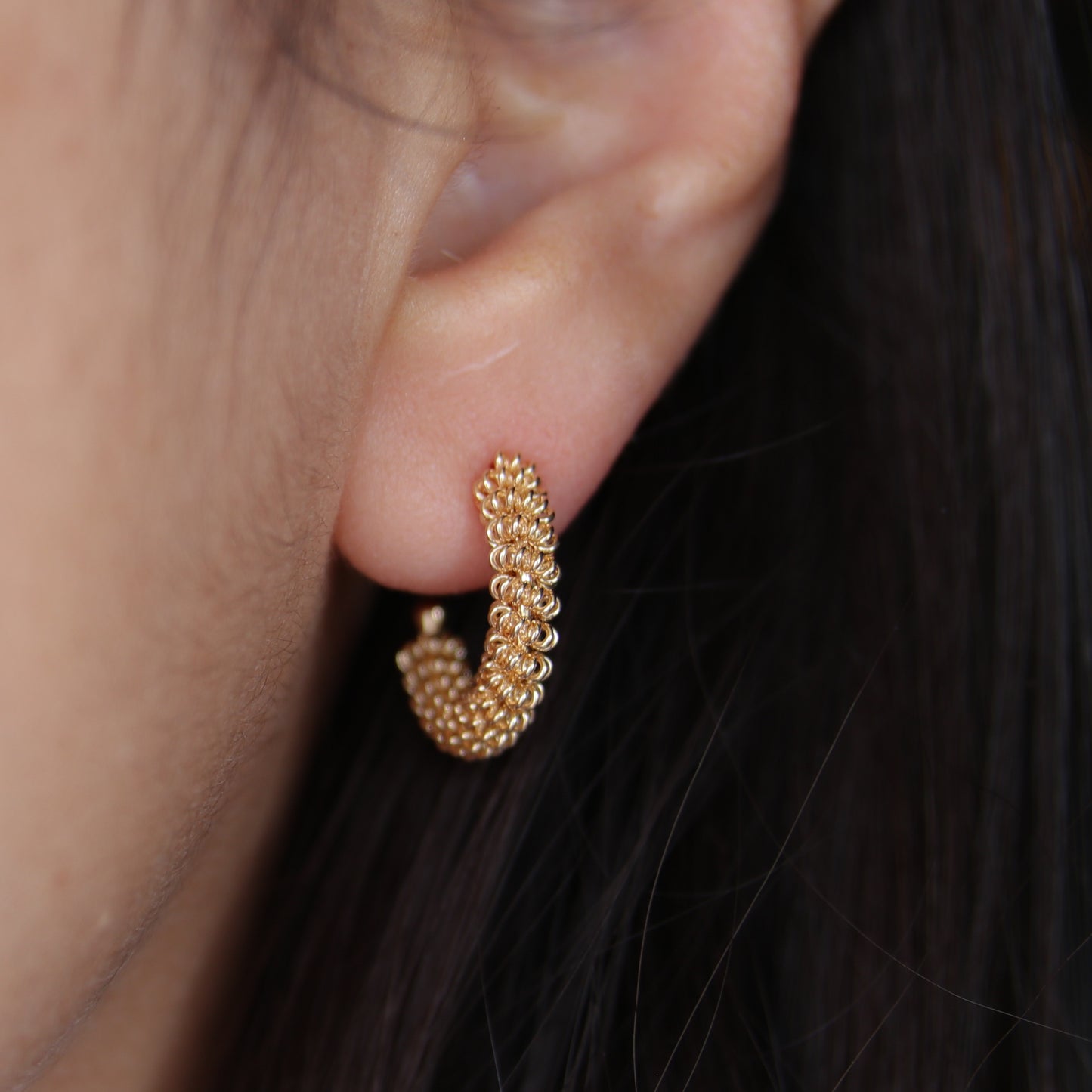 Lazo Hoop Earring