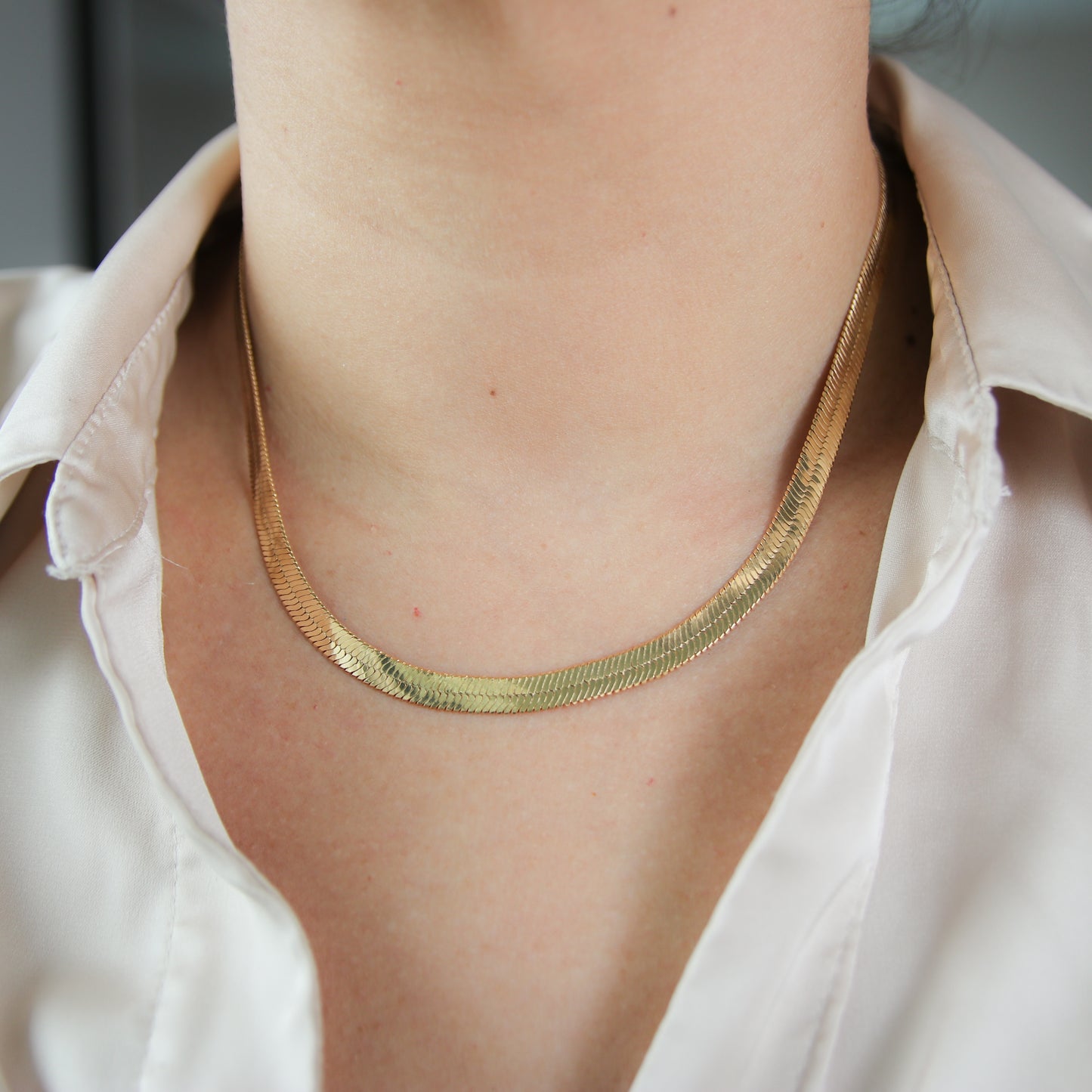 Chunky Herringbone Chain