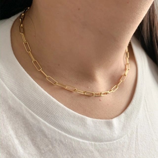 Medium Paperclip Necklace